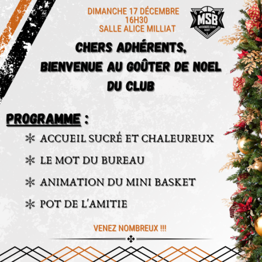 Gouter de Noël