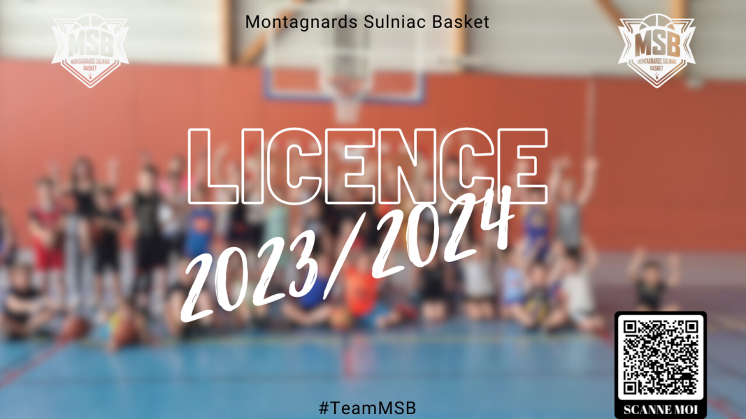 Inscription saison 2023/2024
